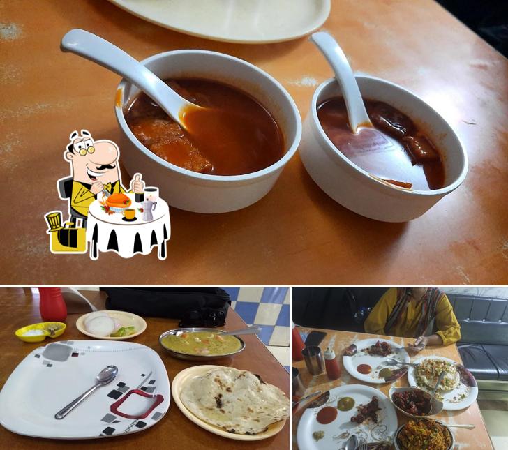 Meals at Kuber Restaurant, Sagar