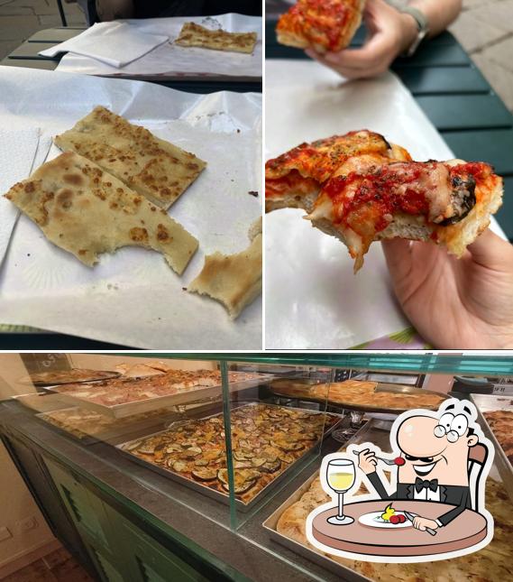 Tra le varie cose da La Fugassa Tavernetta Ligure si possono trovare la cibo e interni