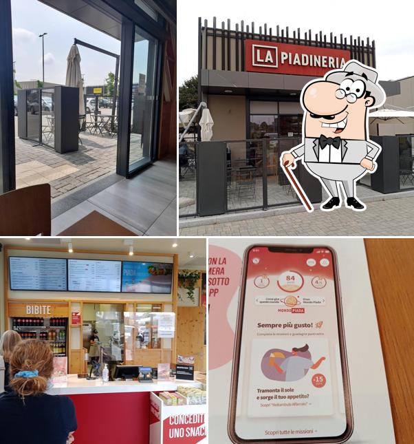 Gli esterni di La Piadineria