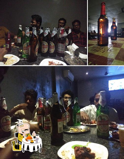 This is the picture displaying food and exterior at Laxmi Narsimha Bar & Restaurant