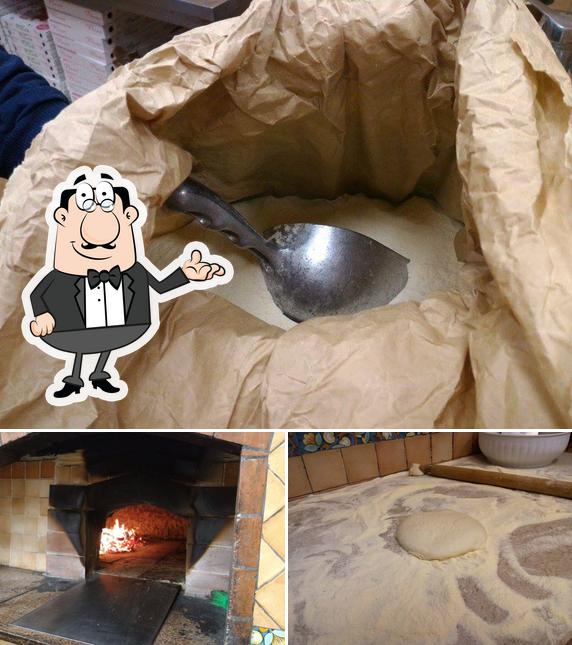 Pizzeria I Fratelli Pipitone si caratterizza per la interni e cibo
