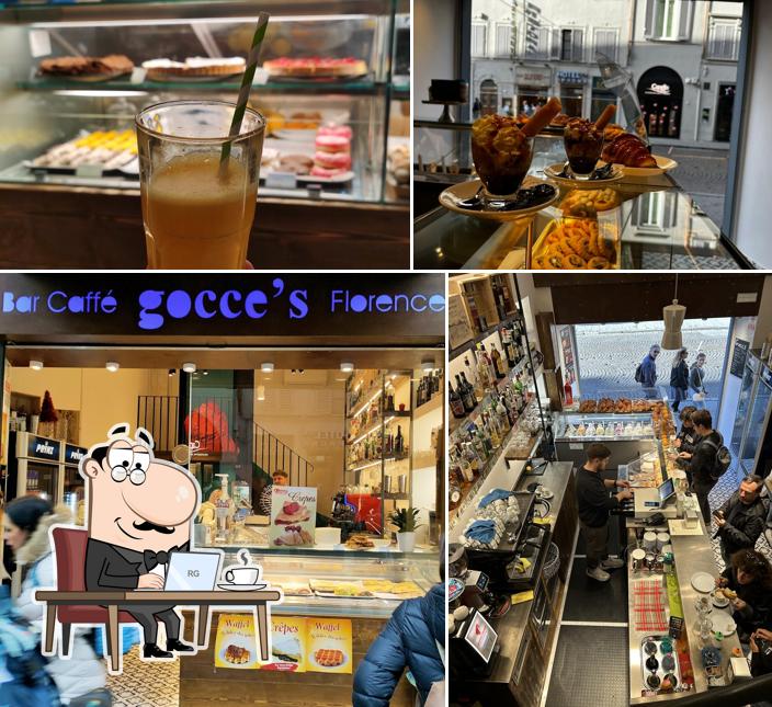 La foto della interni e cibo di Gocce’s Bar Florence