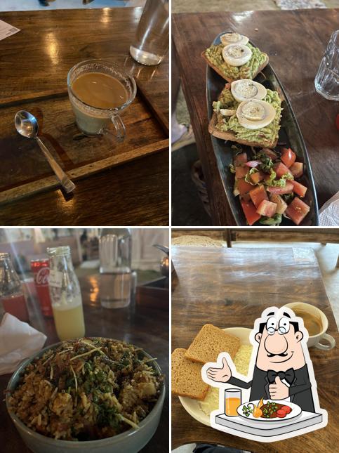 Food at Raha Cafe