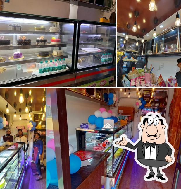 Check out how 7th sky cake and bakery shop looks inside