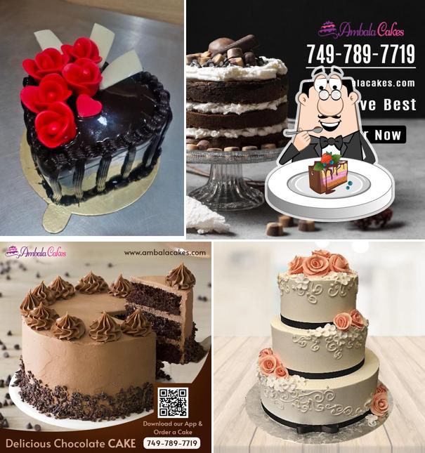 Chocolate cake at AmbalaCakes