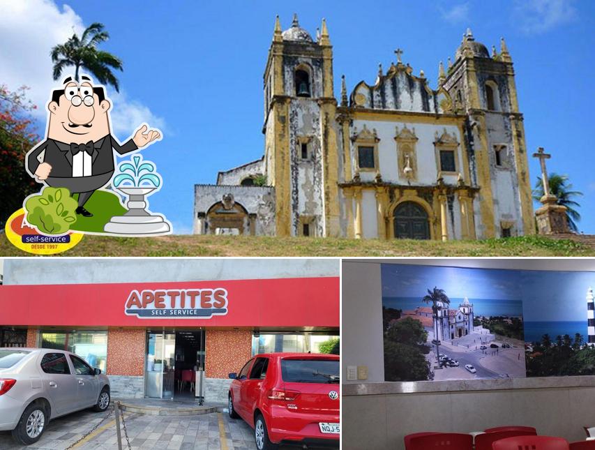 Esta é a foto mostrando exterior e interior no Apetites