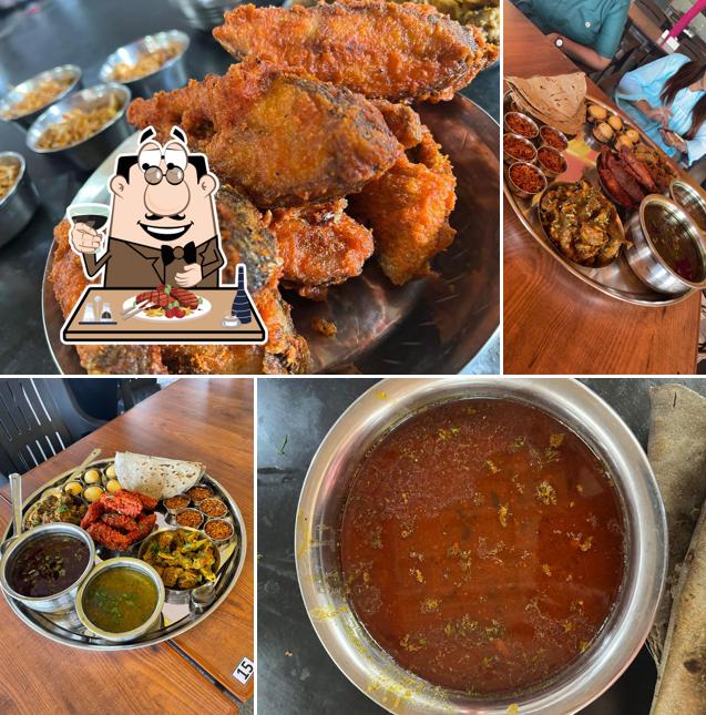 Enjoy the selection of meat meals
