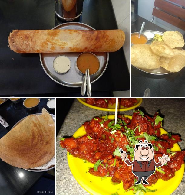 Food at Hotel Sukha Shanti