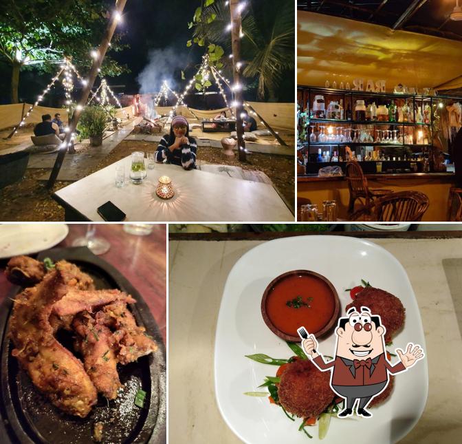 Food at Kopi Desa Agonda