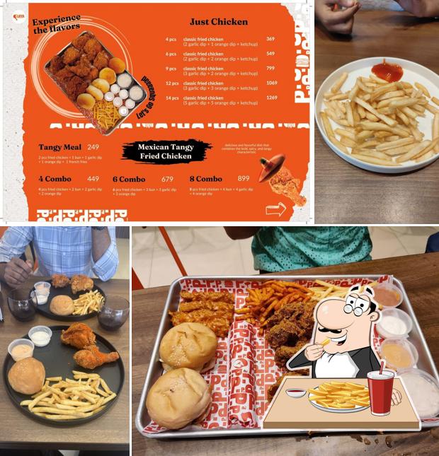 French fries at Plated