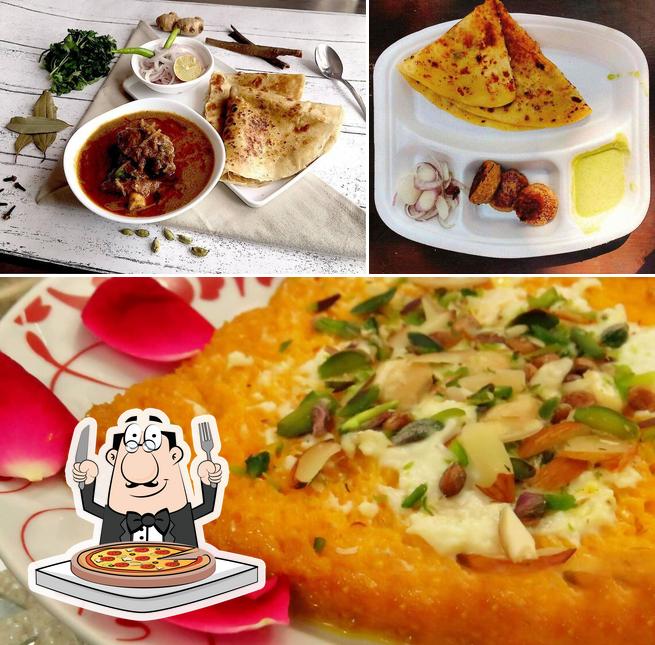 Get pizza at Rumi's Kitchen
