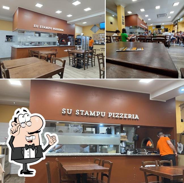 Gli interni di Su Stampu Pizzeria San Benedetto