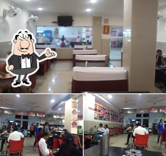 Sudarshini Food Court is distinguished by interior and exterior