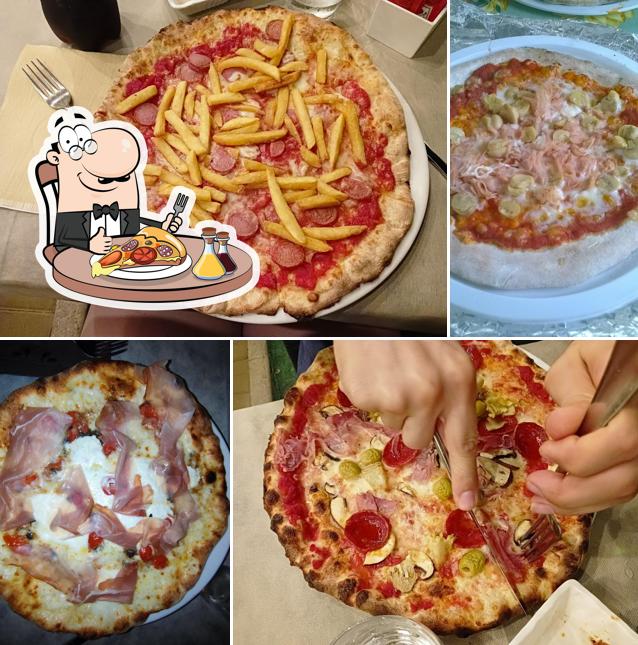 Scegli tra le svariate varianti di pizza