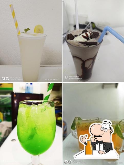 Tea Time provides a range of drinks