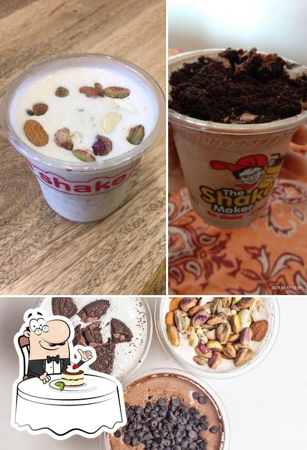The Shake Maker provides a selection of sweet dishes