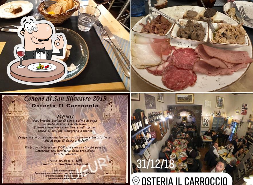 Platti al Osteria Il Carroccio