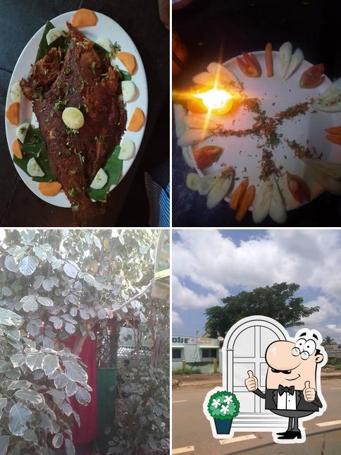 Aishwarya Restaurant Ashwini Nagar Haveri is distinguished by exterior and food