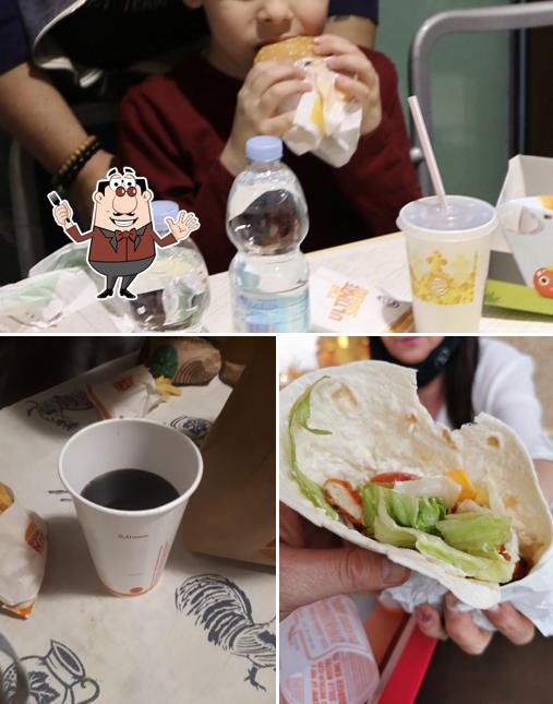 La foto della cibo e bevanda di Burger King
