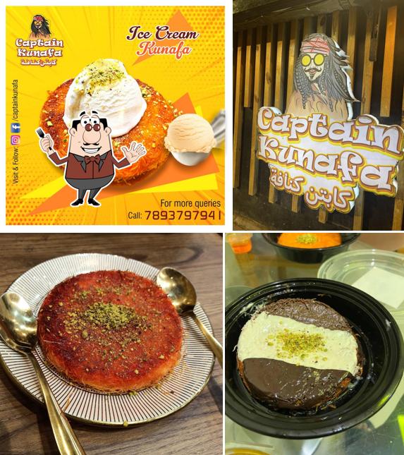 Food at Captain Kunafa
