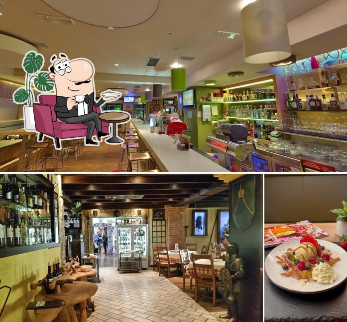 Gli interni di Gostilna in pizzerija Jurman