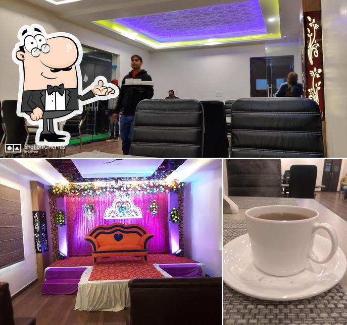 The interior of Hotel Arpan & Restaurant