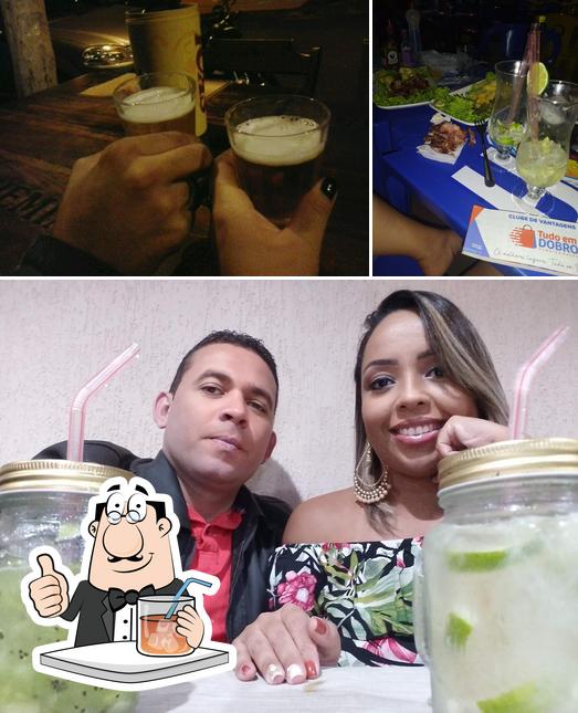 Peça uma bebida do menu
