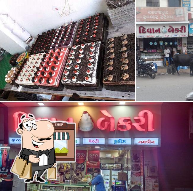 The exterior of Diwan Bakery