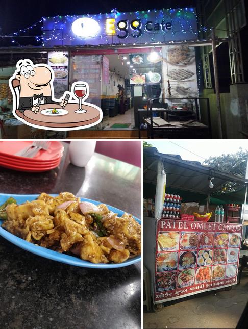 Food at Egg cafe
