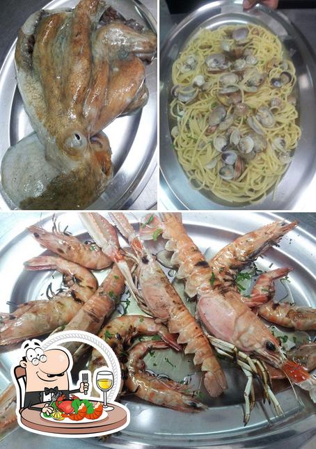 Scegli tra i vari piatti di mare proposti a Gente di mare