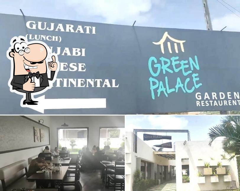 Look at this pic of Green palace garden restaurant