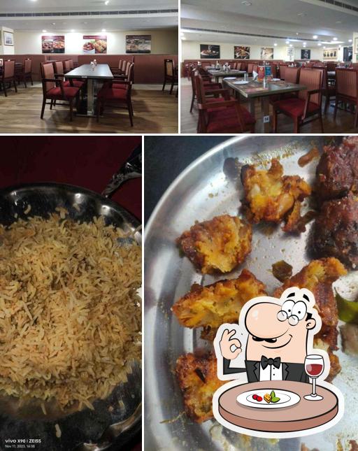 Among various things one can find food and interior at Paradise Biryani - A Legend Since 1953