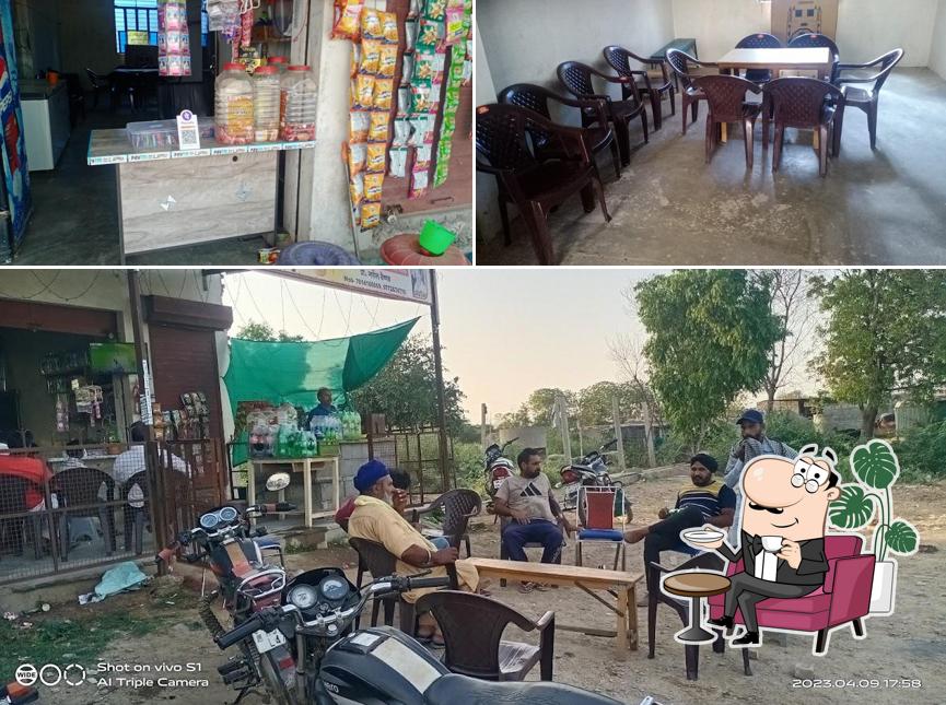 Check out how Vaishnav cold drinks and chaai looks inside
