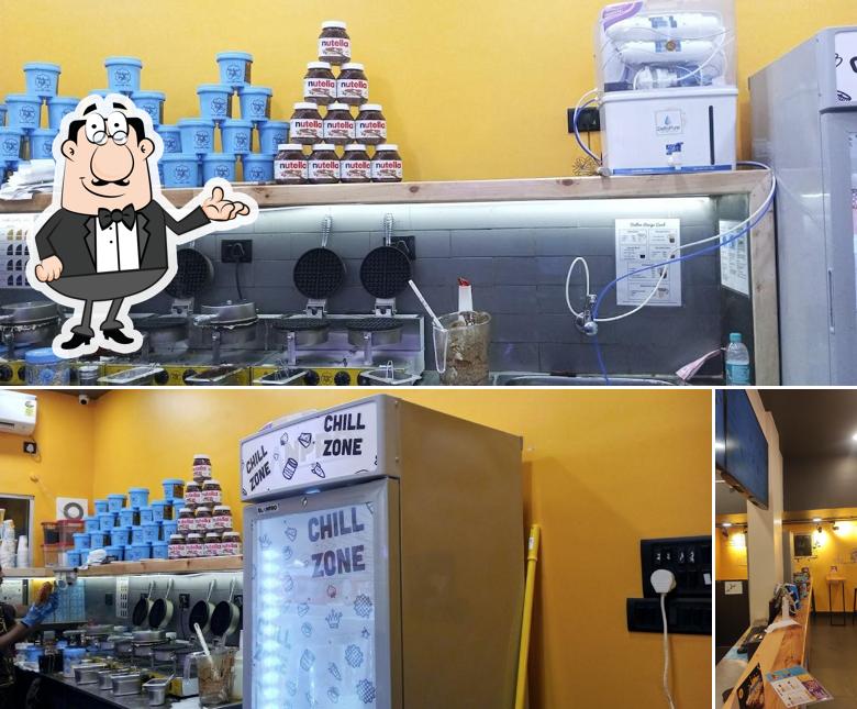 Check out how The Belgian Waffle Co looks inside