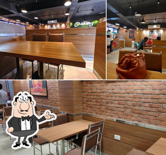 The interior of ChicKing