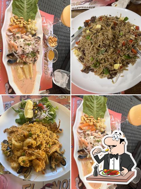 Ceviche al Ristorante El Norteño