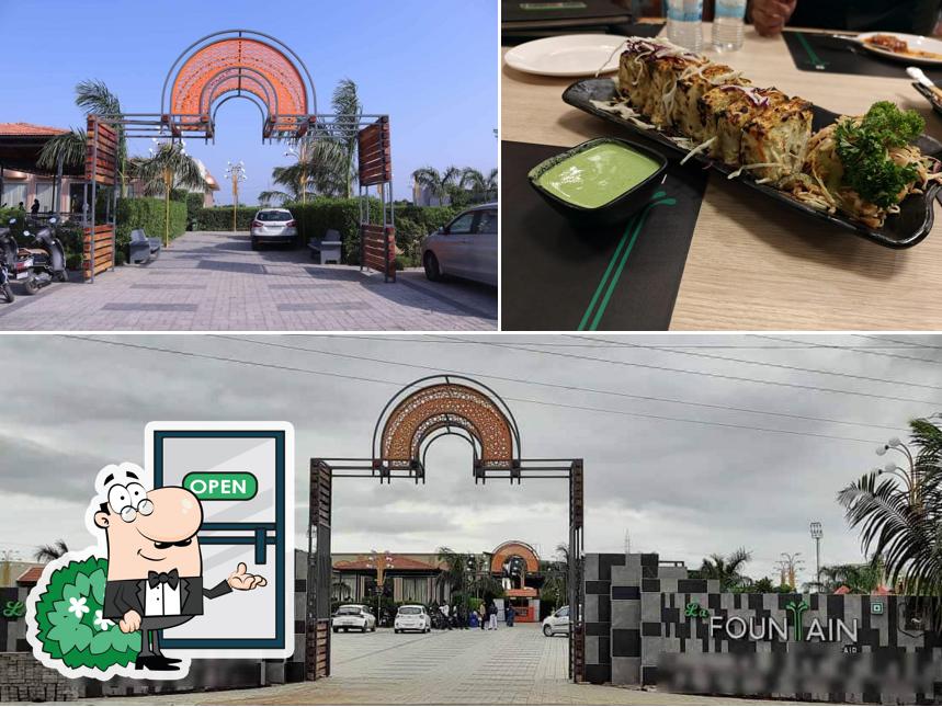 Among different things one can find exterior and beverage at La Fountain The Food Fair