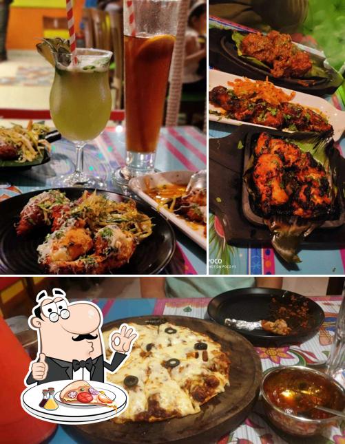 Pick different types of pizza