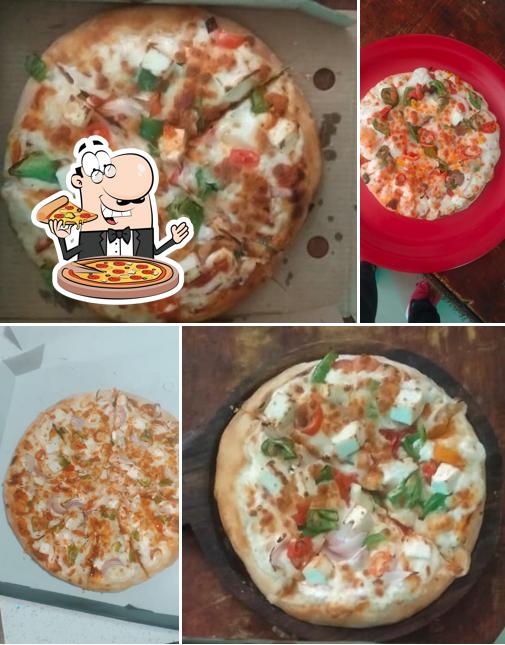 Try out different kinds of pizza
