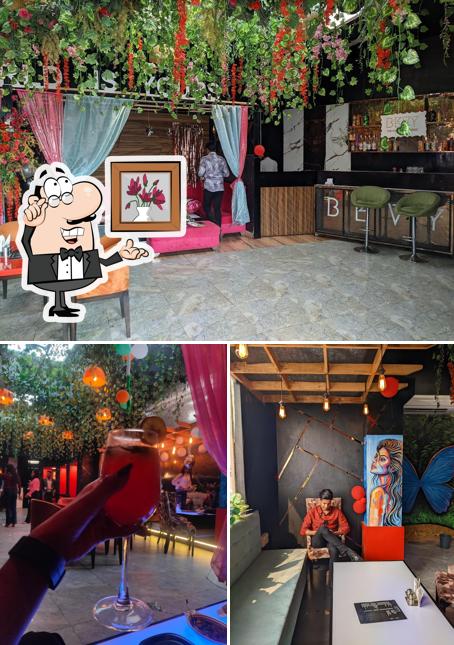 Check out how Bevy The Roof Top Lounge looks inside