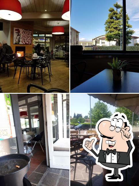 Gli interni di Il Caffè del Viale