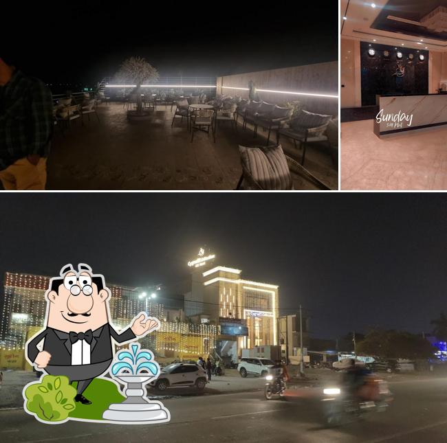 You can get some fresh air outside Cygnett Collection KK Hotel