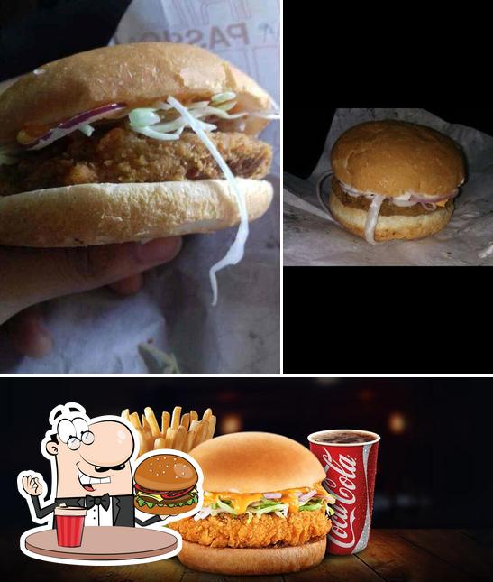 Get a burger at Jumboking
