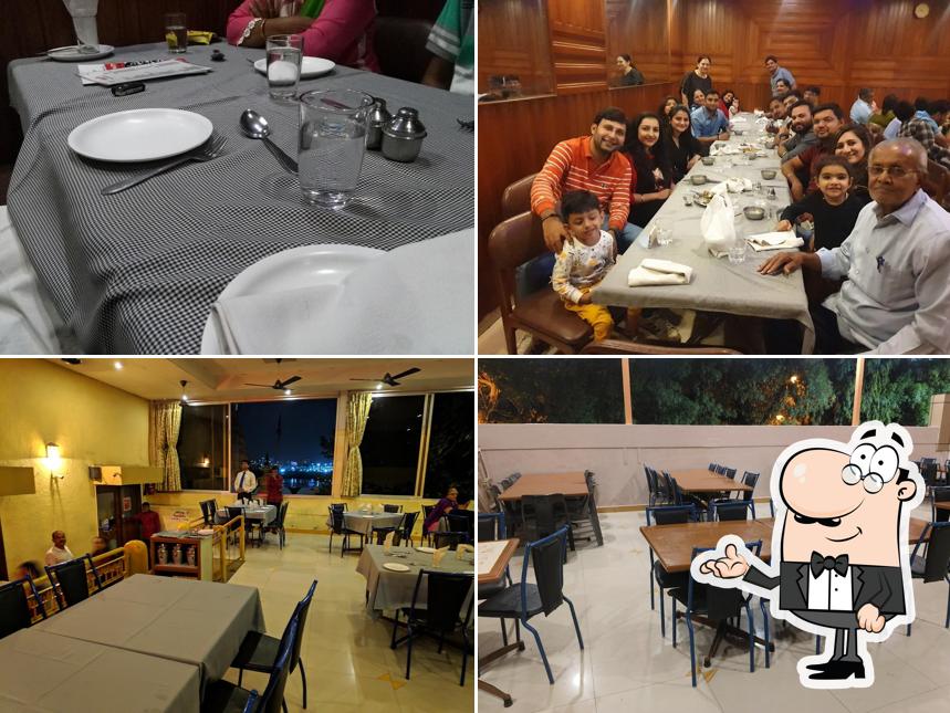 The interior of Kwality Restaurant