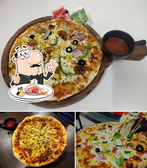 Try out various kinds of pizza