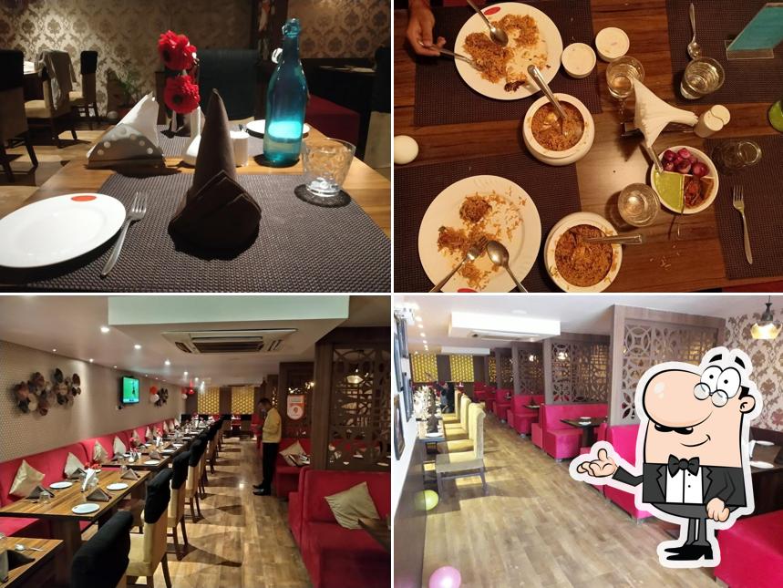 The interior of Moti Mahal Delux