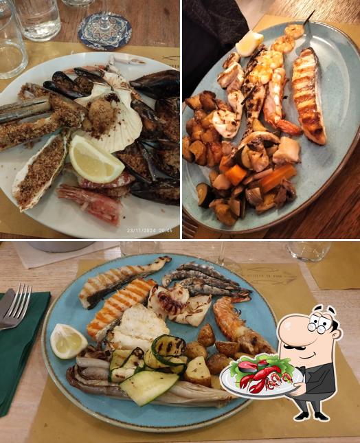 Prova la cucina di mare a Osteria le Cave