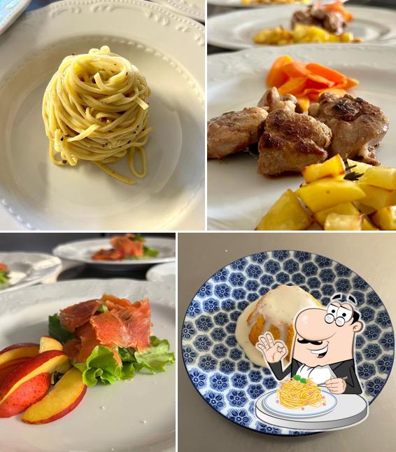 Spaghetti alla carbonara al Albergo Ristorante Belvedere