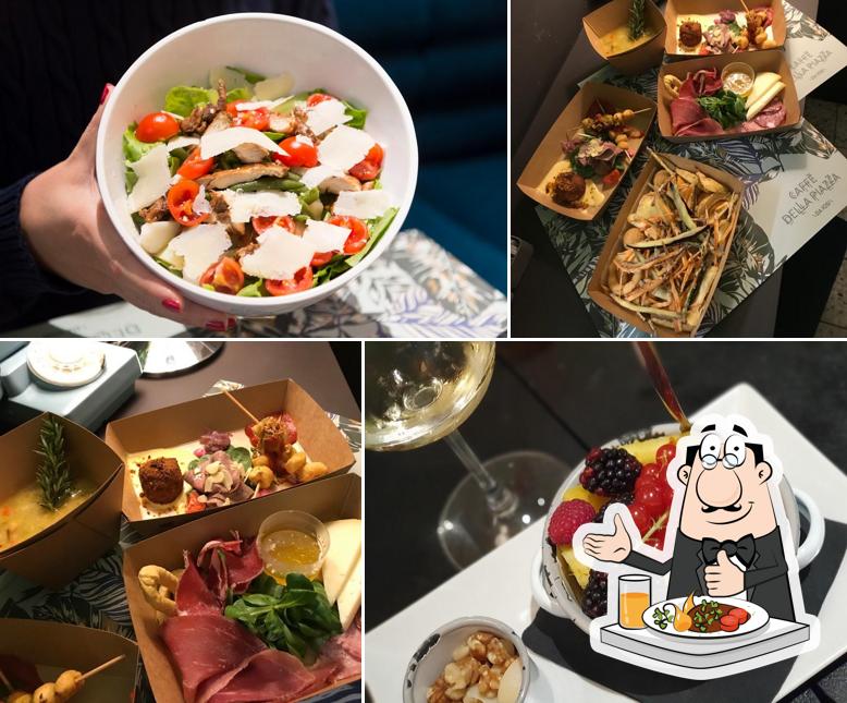 Cibo al Caffè della piazza