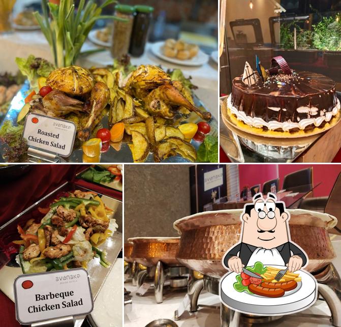 Food at Mesa Cafe at Kakinada